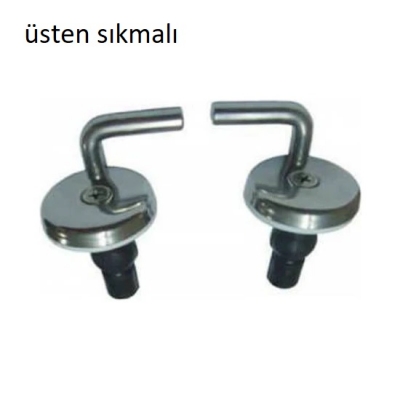 Klozet Kapağı Montaj Vidası Metal